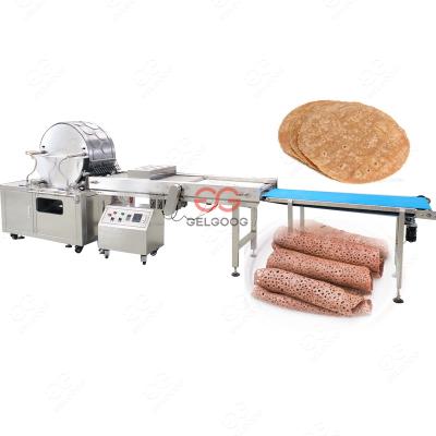 China Low Energy High Speed ​​Electric Spring Roll Sheet Pastry Making Injera Making Machine Automatic Round for sale