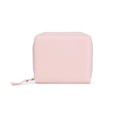 China No Small Young Girls Wallet Purse With Coin Pocket Mini Ladies Short Zipper Wallet Cute for sale