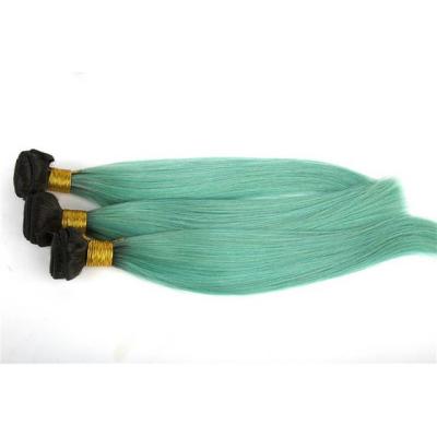 China Body Wave 10A Grade Hair Malaysian Green Hair Extension Closure Green Frontal Weaving Hair for sale