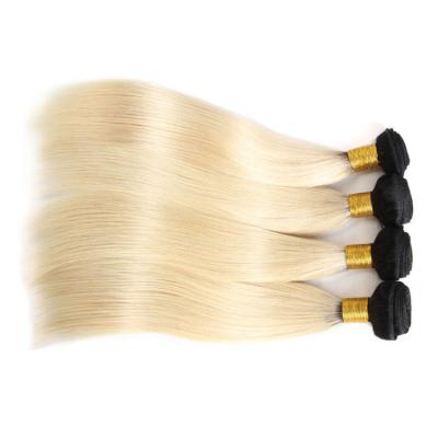 China Straight Fashion European Blonde Hair 613# Weave Bundles for sale