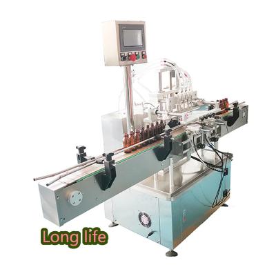 China 10ml 30ml 60ml E Food Dropper Bottle Filling Machine Vape Liquid Filling Capping Machine for sale