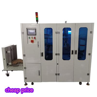 China Kraft Paper Industry Manufacturing Self Locking High Efficiency Box Folding Machine Tray Erector for sale