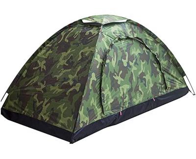 China Camouflage/Field Game Quickly Set Up Waterproof Lightweight Camouflage Camping Tent 1 Person Tent For Hiking Backpacking Camping for sale