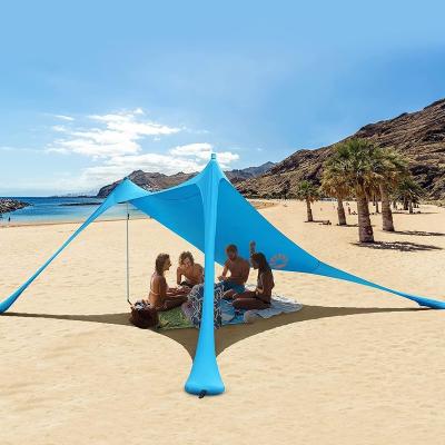 China Outdoor Portable Foldable Sun Shade Beach Sunshade Tent for sale