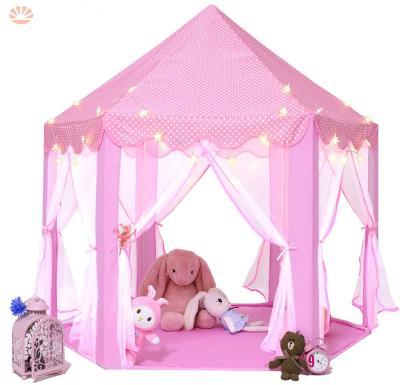 China Children's Indoor Outdoor Play Princess Tent Kids Castle Portable Play Tent for Indoor and Outdoor Games for sale