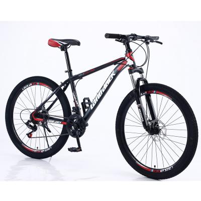 China 26 inch 21/24/27 adult outdoor carbon fiber rode shock absorption lightweight variable speed bicycle mountain bike for sale