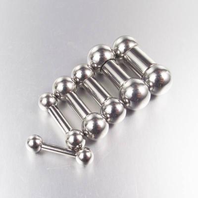 China PA Piercing Ring Bar Lips Body Jewelry Large Size Stainless Steel Barbell Eyebrow Rings Nipple Tragus Punk Straight Ear for sale