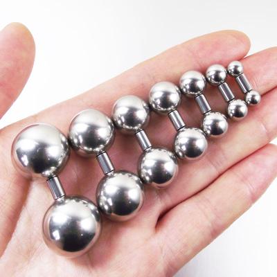 China Punk 4mm Big Bar 18MM Ball Nipple PA Piercing Rings Barbell Rings Series Straight Vaginal Ear Tragus Ear Piercing Body Jewelry for sale