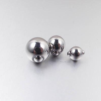 China Punk 1 Piece Replace Balls Spring Ball Stainless Steel Captive Circle Rings Tragus Ear Piercing Nose Closure Nipple Bar for sale