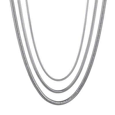 China Stainless Steel Snake Link Chain Boy Punk Necklace Male Jewelry for sale