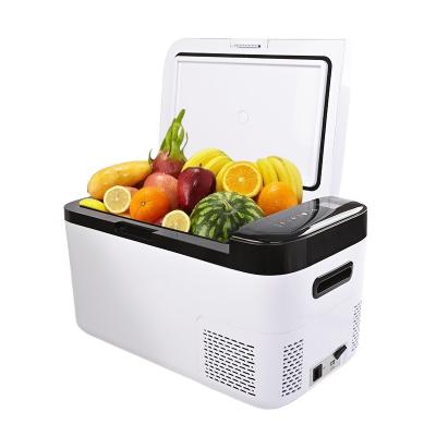 China COMPRESSOR Factory Direct Sale Morden Style Professional Mini Portable Car Refrigerator With Compressor Adapter for sale