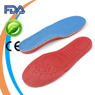 China Eco-Friendly Orthotic Memory Shape Insole Children Deep Heel For Kids for sale