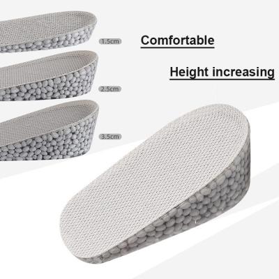 China Invisible Height Increasing Shoe Insoles Height Increaser Air Foot Cushion Heels Trainers Support for sale