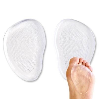 China Eco-friendly Gel Forefoot Pads For High Heels Elastic Pain Relief Anti Slip Cushion for sale