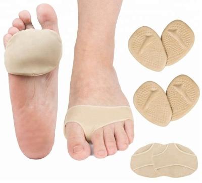 China Comfort - Reusable & Easy to Clean Ball of Foot Cushions Self-adhesive Metatarsal Pads for Pain Relief for sale