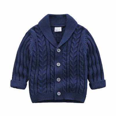 China Viable Baby Boy Clothes Lovely Newborn Baby Sweater Style Woolen Cardigan Jackets Autumn Winter New Arrival Warm Children Clothing for sale