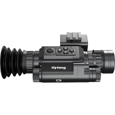 China Sytong HT-60 LRF Night Vision Scope 6.5x-13X With Rangefinder 148mmX71mmX50mm for sale