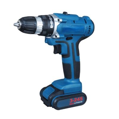 China Multi Function Lithium Battery Electric Drill 21V Cordless Drill With 2 0AH Li Ion Battery Industrial Battery Cordless China Max Metal Drill for sale