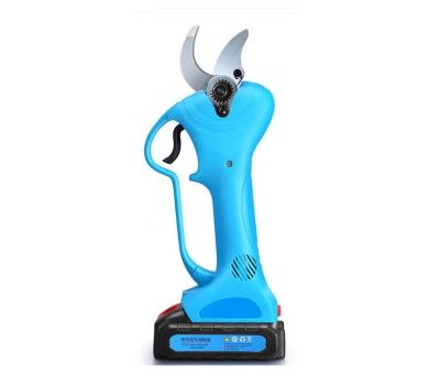 China Anti-slip handle 30mm cordless electric shears with 2 rechargeable 2ah lithium batteries for sale