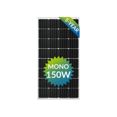 China off-grid solar system wholesale 150w home solar panels set monocrystalline solar panel for sale