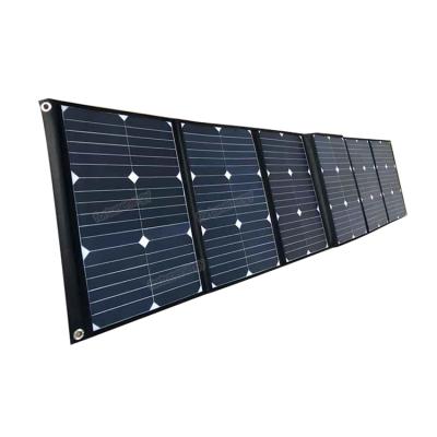 China 120W portable monocrystalline foldable solar panel as shown on details page for sale