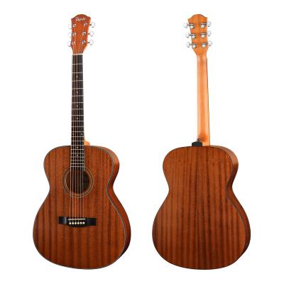 China OEM Mahogany Professional Musical Instrument Guitar Acoustic Guitar 40 Inch Guitar Made in China for sale