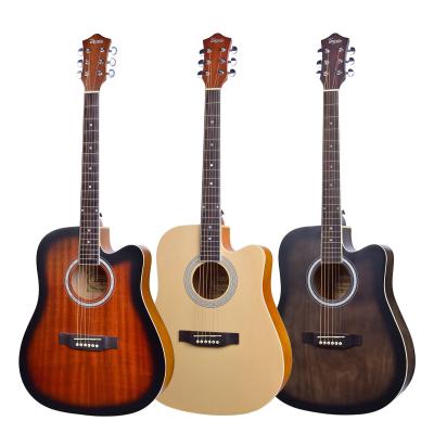 China Sapele New Arrival Musical Instrument Acoustic Guitar 41 Inch 6 String Guitar Fir Tree Made in China for sale