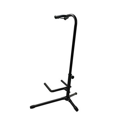 China Wholesale Cheap Price Guitar Accessories Metal Folding Acoustic Guitar Stand Guitar Stand for sale