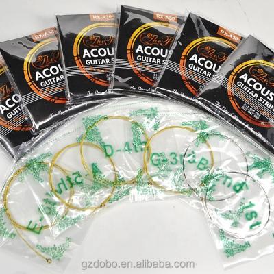 China Professional Wholesale Guitar Strings Guitar Accessories Acoustic Guitar Strings for sale