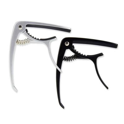 China Popular Wholesale High Quality Acoustic Guitar Accessories Aluminum Alloy Guitar Capo for sale