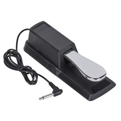 China High Quality Metal Musical Instruments Accessories Black Electronic Keyboard Piano Pedal Support for sale