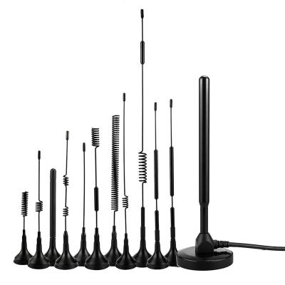 China 433 Sucker Antenna 2.4G 5.8G Antenna , 2.4GHz+5.8GHz Dual Band 4G Router Sucker Antenna 196MM for sale