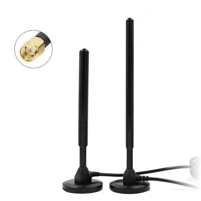 China 433 MHz Antenna GSM GPRS 5dBi High Gain Magnetic Antenna For Communication SMA Antenna 196MM for sale