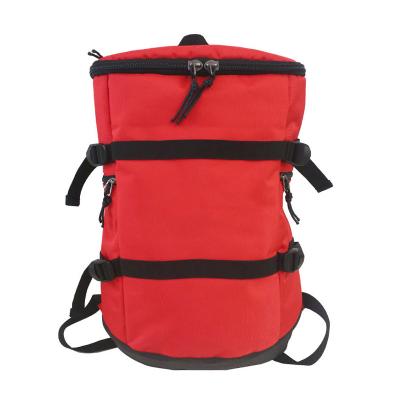 China Fitness Anti-theft Cylindrical Multifunctional Waterproof Bag Sports Backpack Large Capacity Luggage Storage Travel Portable Backpacks for sale