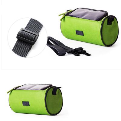 China Daily Life Travel Bicycle Front Bag Touch Screen Phone Bag Bike Handlebar Outdoor Recycling Waterproof Bag for sale