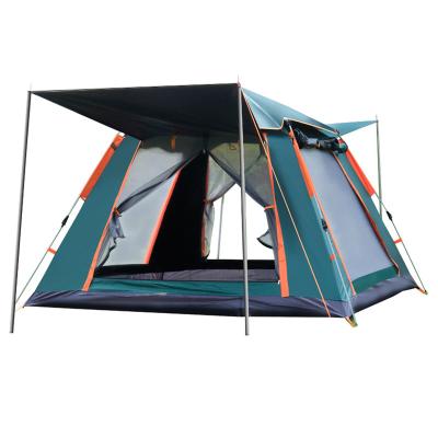 China Waterproof Custom 2022 New Arrival Family 3-4 Person House Automatic Quick Instant Camp Tent Waterproof Outdoor Sport Camping Tents for sale