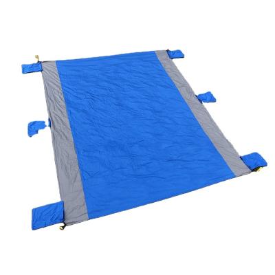 China Low MOQ Outdoor Activity Beach Mat Waterproof Sand Proof Camping Blanket Pocket Free Picnic Mat Portable Oversized Sand for sale