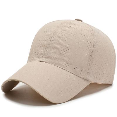 China COMMON Custom Khaki Baseball Cap Good Quality Sports Hat Customized Hats Unisex Customized Hats for sale