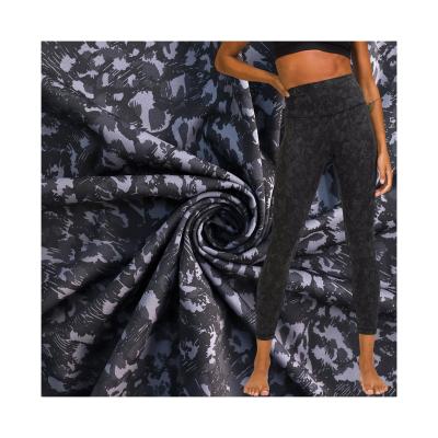 China Double Faced Hot Sale Stretch Fabric 73%Nylon 27%Spandex Skin-friendly Knitted Fabrics For Yoga Wear for sale