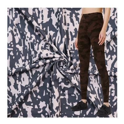 China Double Faced 4 Way Stretch Sportswear Elastic Gaiters Knit Fabrics Spandex Fabric For Yoga Pants for sale