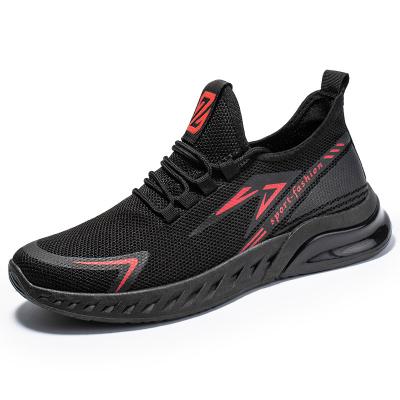 China CUSHIONING 2022 new fashion cheap woven flight shoes breathable sneakers mesh men's running shoes for sale