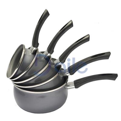 China Sustainable Enamel Utensils Pan Lava Cooking Stone Pan for sale