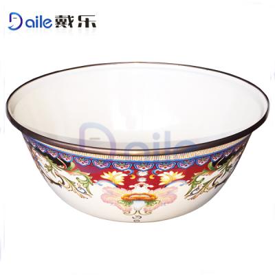 China Viable home wholesale restaurant tableware restaurant porcelain rice soup pottery round bowl for sale