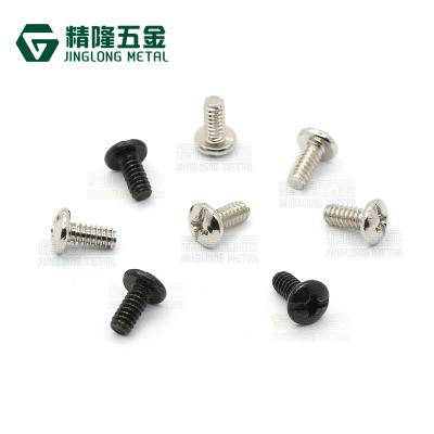 China Boot DIY Computer Case Screw TM6-32*6/7.7 ANSI Thread 3.5*6/7.7 Coarse Black Zinc Hard Disk Power Screw for sale