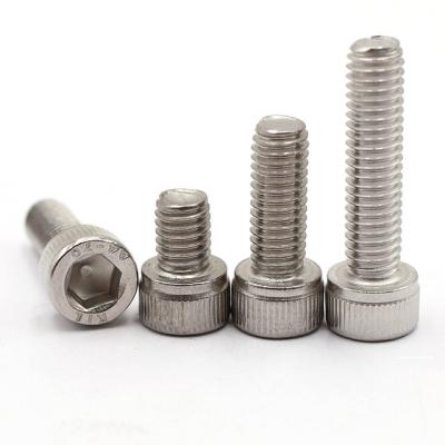 China M1.4M1.6M2.5M3M4M5M6 HEX M1.4M1.6M2.5M3M4M5M6 Hexagon Socket Cup Head Screw 304 Stainless Steel Metric Hex Bolt Head Bolt Holder Screw for sale