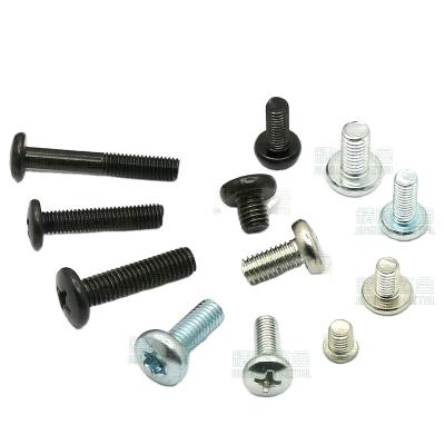 China BM5/6*6/8/10/12/14/16/20/25/32 Carbon Steel Binding Cross Recessed Head Binding BOM Screws Cross Machine Screws for sale