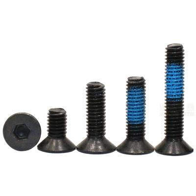 China KM2/2.5/3*6/7/8/9/10/11/12/16 Countersunk Hex Socket Bolts with Nylok Grade10 Machine Screw Flat Countersunk Hex Socket Head Screw. 9 for sale