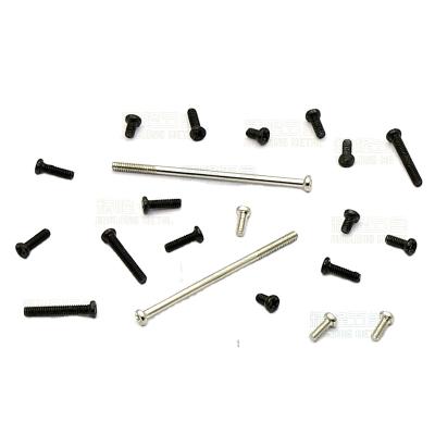 China Pan Head Diameter PM1.2*2/3/3.5mm=2mm Carbon Steel Cross Recessed Round Pan Head Screws Phillips Screws for sale