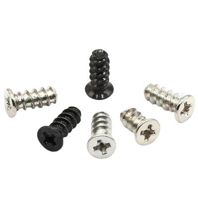 China Heat Dissipation Flat Fixer Carbon Steel Screw Mount Fan Case Computer KB4*8/10 Self Tapping Screw for sale