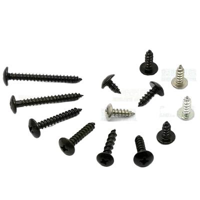 China TA4*8/10/12/14/16/20/25/30/32/35 Truss Cross Truss Head Phillips Truss Head Self Tapping Carbon Steel Screw Carbon Steel Mushroom Head Screw for sale